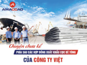 hợp đồng xuất khẩu cọc bê tông