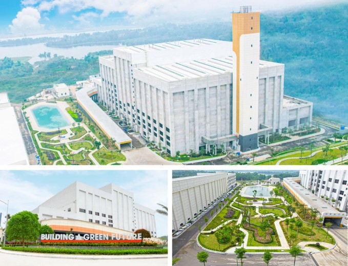 Nhà máy Seraphin được quy hoạch một cách bài bản, hài hòa với không gian xanh - sạch - đẹp, tạo nên một tổ hợp công nghệ hiện đại mang đậm phong cách châu Âu.